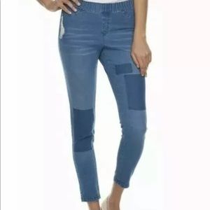 Hue Reworked Denim Skimmer Stonewash- Small